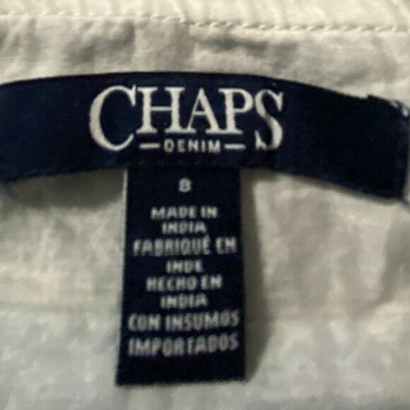 COPY - CHAPS SKIRT SZ 8 - Picture 3 of 5